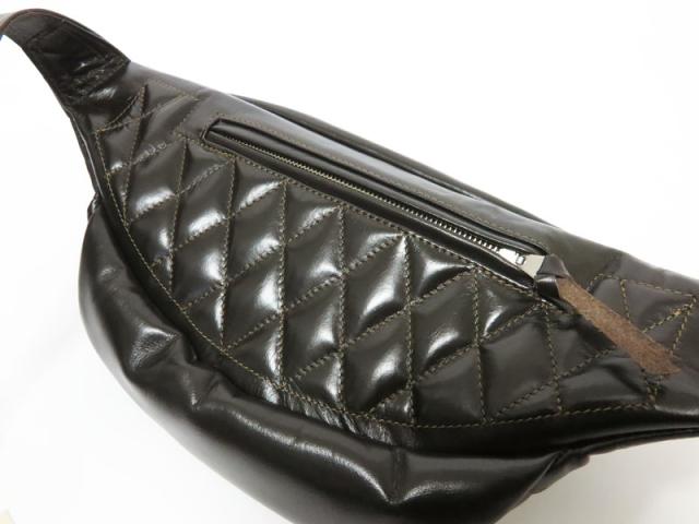 トイズマッコイ TOYS McCOY ホースハイド レザー デュアルブレード パッデッド バッグ  馬革 DUAL BLADE "PADDED" BAG ウエストバッグ ボディバッグ TMA2422【2025年秋冬新作】