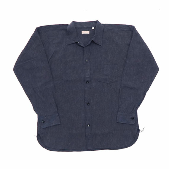 シュガーケーン SUGAR CANE 長袖 砂糖黍製 5.1oz. インディゴ ストライプ ワークシャツ SC28937