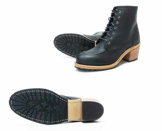 REDWING WOMAN レザー レースアップ ブーツ Clara クララ Style No.3405