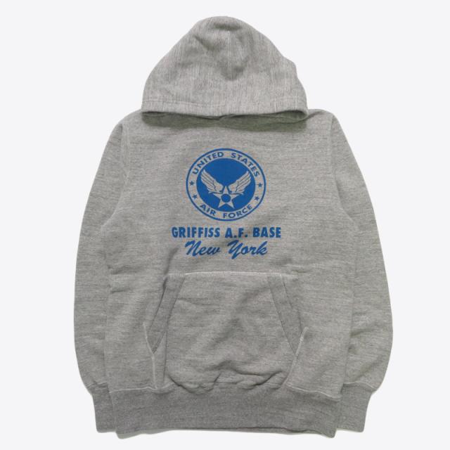 バズリクソンズ BUZZ RICKSON'S プルオーバー スウェットパーカー プリント 長袖  "GRIFFISS A.F.BASE" BR69639 【2025年秋冬新作】