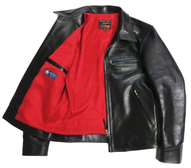 フラットヘッド THE FLAT HEAD ホースハイド シングルライダースジャケット FN-LJ-HS005