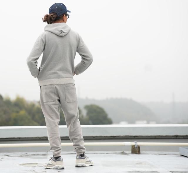 DELUXEWARE スウェットパンツ 吊裏毛ヘビーウエイト 裏起毛 S500-00