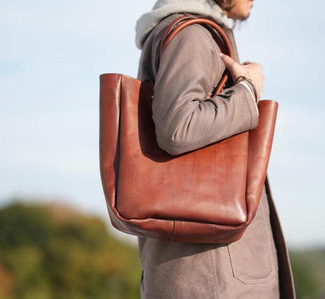 バスコ VASCO VS-267L レザー オールド トートバッグ ラージ LEATHER OLD TOTE BAG -LARGE 【2025年秋冬新作】
