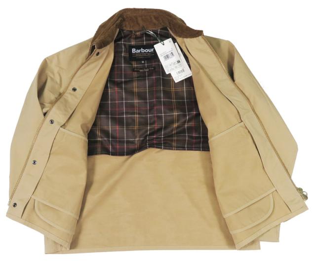 Barbour BORROWDALE ボロウデイル ピーチスキン ショート ブルゾン BBR1473MCA1059