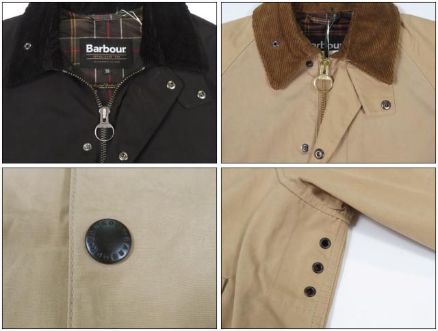 Barbour BORROWDALE ボロウデイル ピーチスキン ショート ブルゾン BBR1473MCA1059