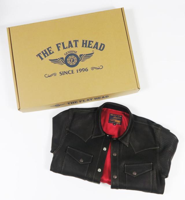 フラットヘッド THE FLAT HEAD ディアスキンシャツ FN-LS-DS004