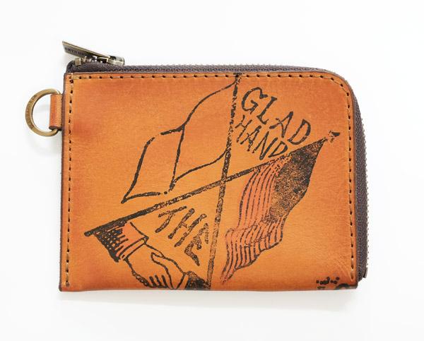VASCO × GLAD HAND レザーコインケース 「GLAD POSTALS」