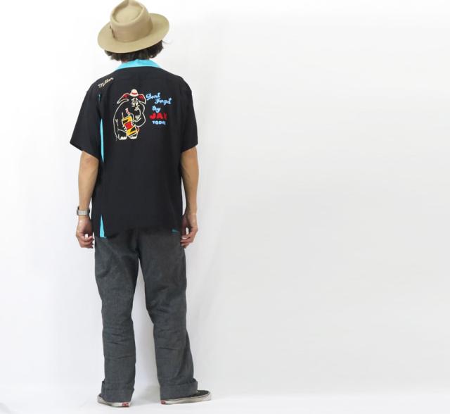 Style Eyes スタイルアイズ 半袖 ボウリングシャツ JAX BEER SE39458