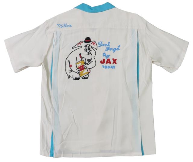 Style Eyes スタイルアイズ 半袖 ボウリングシャツ JAX BEER SE39458