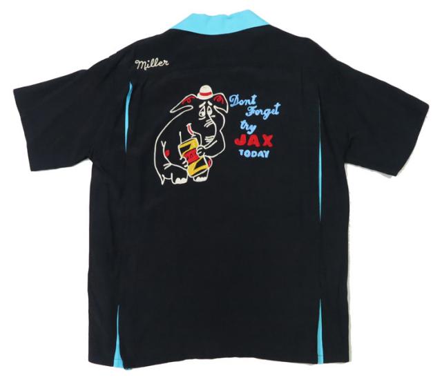 Style Eyes スタイルアイズ 半袖 ボウリングシャツ JAX BEER SE39458