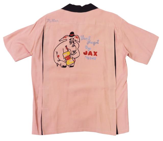 Style Eyes スタイルアイズ 半袖 ボウリングシャツ JAX BEER SE39458