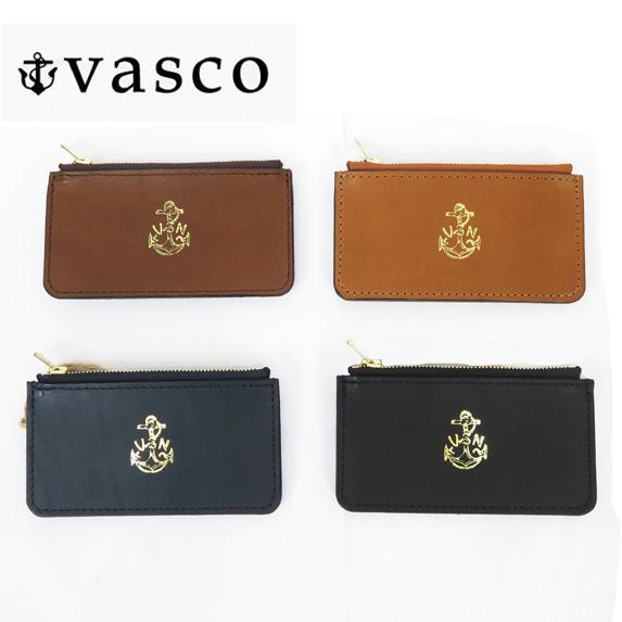 バスコ VASCO イタリアンレザー LEATHER NAVAL CASE -SMALL ミニウォレット コインケース ヴァスコ VSC-722ZN