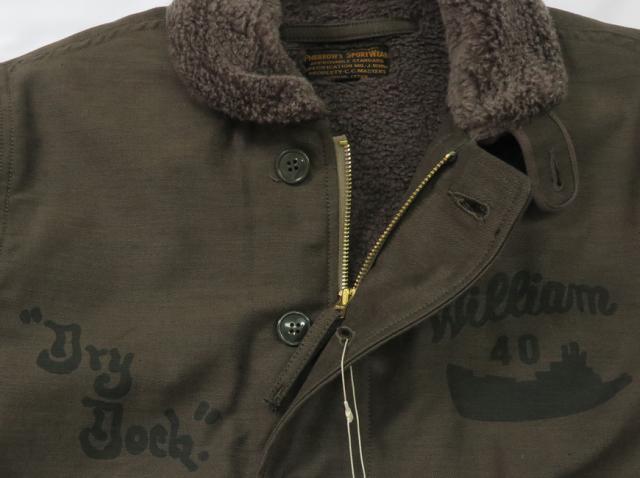 フェローズ PHERROW'S N-1 デッキ ジャケット ミリタリー スコードロンデコレーション 24W-P.N-1 DECO