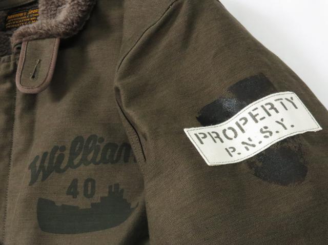 フェローズ PHERROW'S N-1 デッキ ジャケット ミリタリー スコードロンデコレーション 24W-P.N-1 DECO