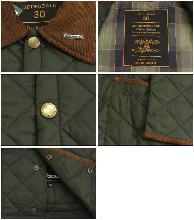 Barbour 30周年記念モデル LIDDESDALE リデスデイル キルティングジャケット 4955041 242MQU1819