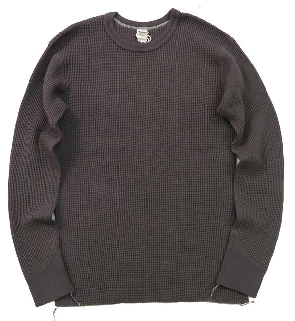 BARNS 20/2 Heavy Thermal Tough Neck Long Sleeve T-shirt BR-3080