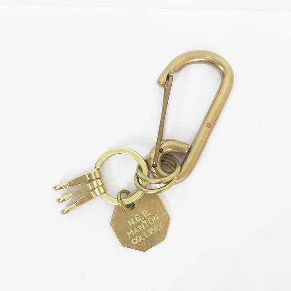 HAWK COMPANY ホークカンパニー カラビナ キーホルダー キーフック ブラス 真鍮 アイアン アンティーク調 7513-24【2024-25年秋冬新作】