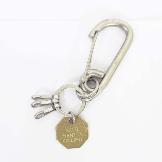 HAWK COMPANY ホークカンパニー カラビナ キーホルダー キーフック ブラス 真鍮 アイアン アンティーク調 7513-24【2024-25年秋冬新作】