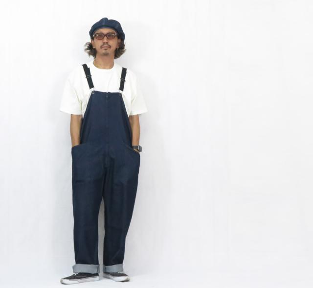 JAPAN BLUE JEANS ジップフロントオーバーオール