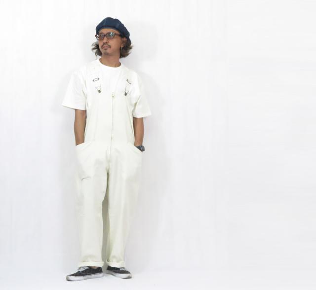 JAPAN BLUE JEANS ジップフロントオーバーオール