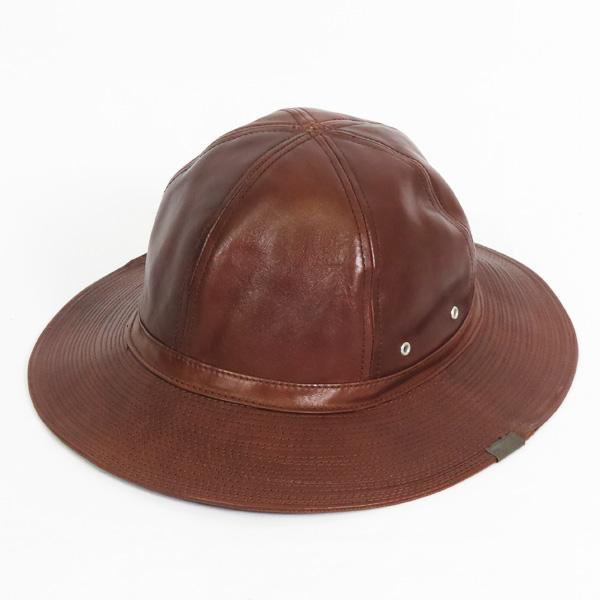 Mr FATMAN ベジタブルタンニングイタリアンホースハイド ファティーグハット 5244009