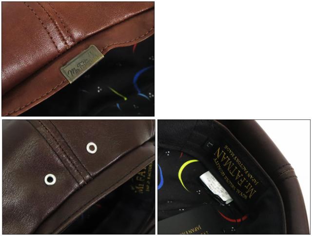 Mr FATMAN ベジタブルタンニングイタリアンホースハイド ヴィッキーキャスケット 5244010