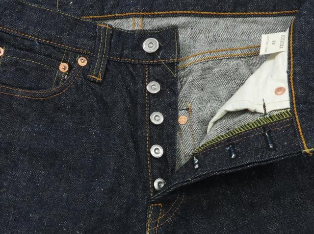 SAMURAI JEANS S0520XX 男気15oz刀耳セルビッチデニム テーパード ジーンズ