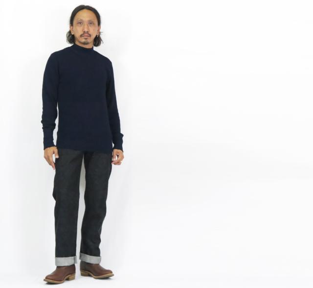 シュガーケーン SUGAR CANE ミスターフリーダム コットンインディゴニット BRIDGE セーター SUBMARINER SC90263