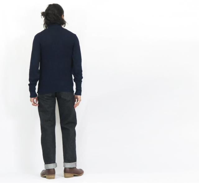 シュガーケーン SUGAR CANE ミスターフリーダム コットンインディゴニット BRIDGE セーター SUBMARINER SC90263