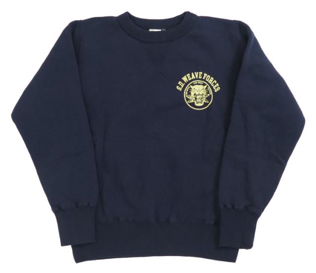 ダルチザン ステュディオ・ダ・ルチザン STUDIO D'ARTISAN クルーネック プリント スウェット "S.D.WEAVE FORCES" 8156A