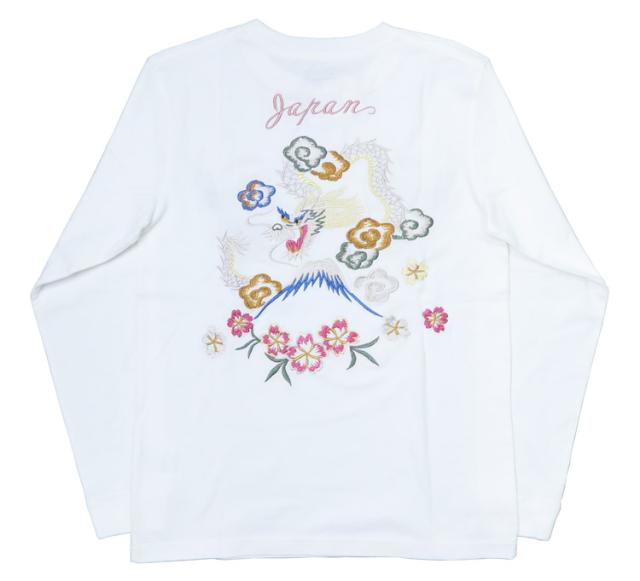 テーラー東洋 Tailor Toyo 長袖 スカ刺繍 Tシャツ LONG SLEEVE SUKA T-SHIRT EMBROIDERED “DRAGON” テイラー東洋 TT69470