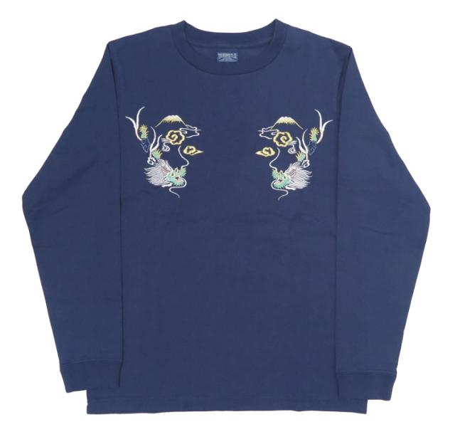 テーラー東洋 Tailor Toyo 長袖 スカ刺繍 Tシャツ LONG SLEEVE SUKA T-SHIRT EMBROIDERED “DRAGON” テイラー東洋 TT69470