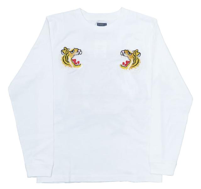 テーラー東洋 Tailor Toyo 長袖 スカ刺繍 Tシャツ LONG SLEEVE SUKA T-SHIRT EMBROIDERED “TIGER” テイラー東洋 TT69471