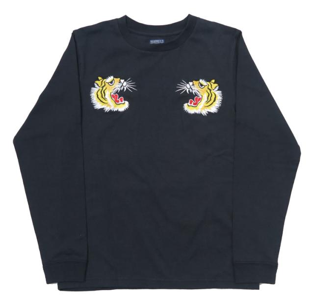 テーラー東洋 Tailor Toyo 長袖 スカ刺繍 Tシャツ LONG SLEEVE SUKA T-SHIRT EMBROIDERED “TIGER” テイラー東洋 TT69471