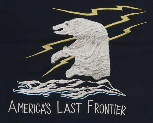 テーラー東洋 Tailor Toyo スカ刺繍 フルジップ スウェット ラグランスリーブ SUKA ZIP SWEAT EMBROIDERED "ALASKA" テイラー東洋 TT69475