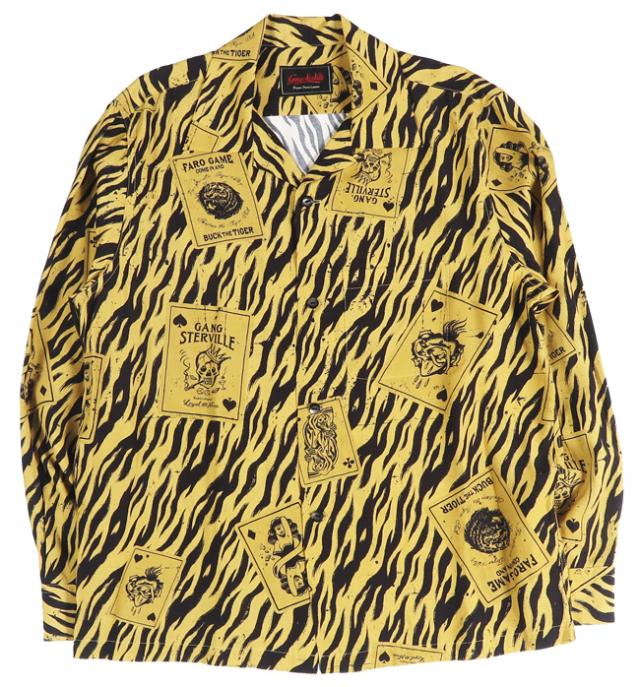 GANGSTERVILLE TIGER ALLEY - L/S SHIRTS / GSV6309