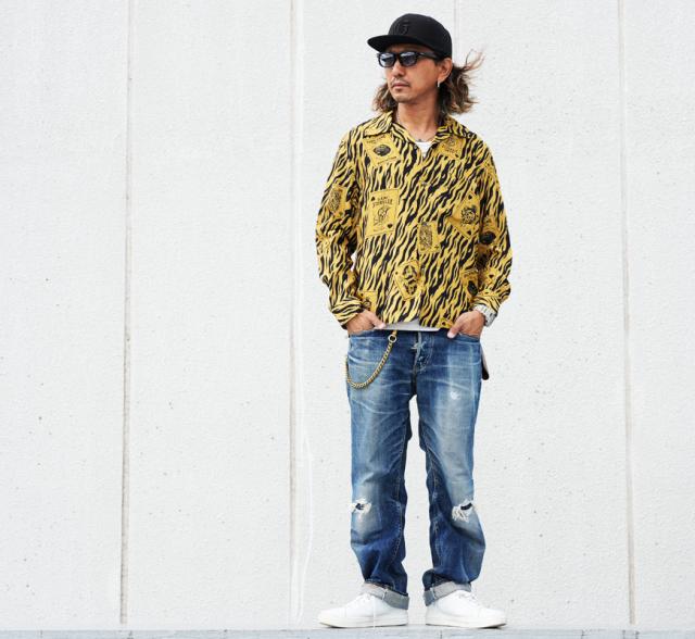 GANGSTERVILLE TIGER ALLEY - L/S SHIRTS / GSV6309