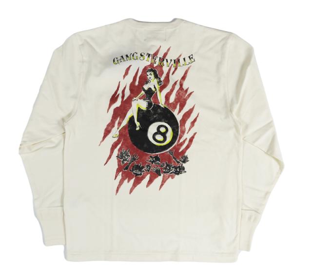 GANGSTERVILLE GAMBLERS - L/S HENRY T-SHIRTS GSV6313