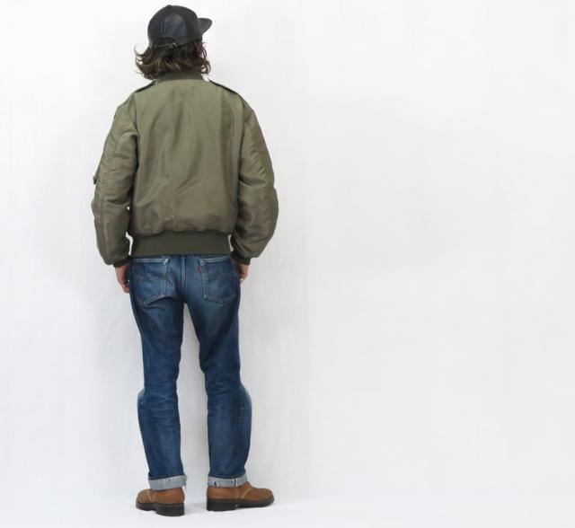 バズリクソンズ Buzz Rickson's Type L-2 REED PRODUCTS, INC. 66th FTR. INTCP.SQ. フライト ジャケット ミリタリー BR15742