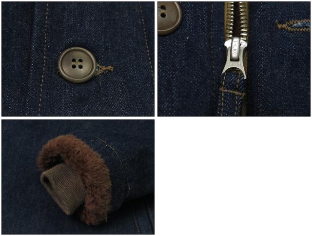 JELADO ジェラード COLIMBO ラストリゾートデニム N-1 デッキジャケット 白タグ CT83418A