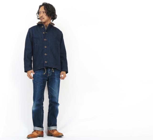 JELADO ジェラード COLIMBO ラストリゾートデニム N-1 デッキジャケット 白タグ CT83418A