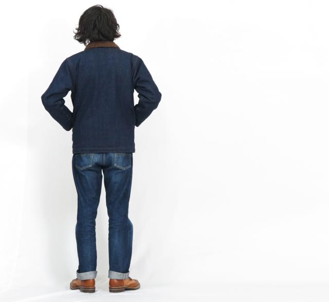 JELADO ジェラード COLIMBO ラストリゾートデニム N-1 デッキジャケット 白タグ CT83418A