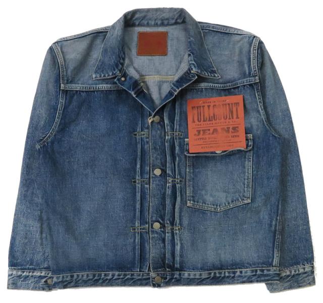 フルカウント FULLCOUNT 2978-2107 ファーストモデル 13.7oz デニムジャケット ユーズドウォッシュ Dartford 1stモデル ジンバブエコットン 【2025年秋冬新作】