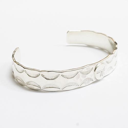 フラットヘッド THE FLAT HEAD シルバー925 スタンプインゴッドバングル FN-JB-023 