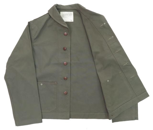 DALLES & CO ダリーズ＆コー U.S.NAVY ショールカラーカバーオール ジャケット デラックスウェア DELUXEWARE U.S.N.J.08 2B0041