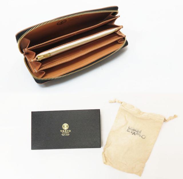 バスコ VASCO HORWEEN シェルコードバン ギャリソン ラウンドジップ ロング ウォレット VSC-701ZC