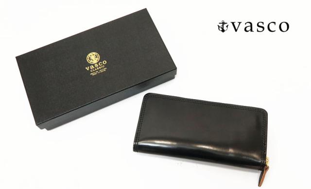 バスコ VASCO HORWEEN シェルコードバン ギャリソン ラウンドジップ ロング ウォレット VSC-701ZC