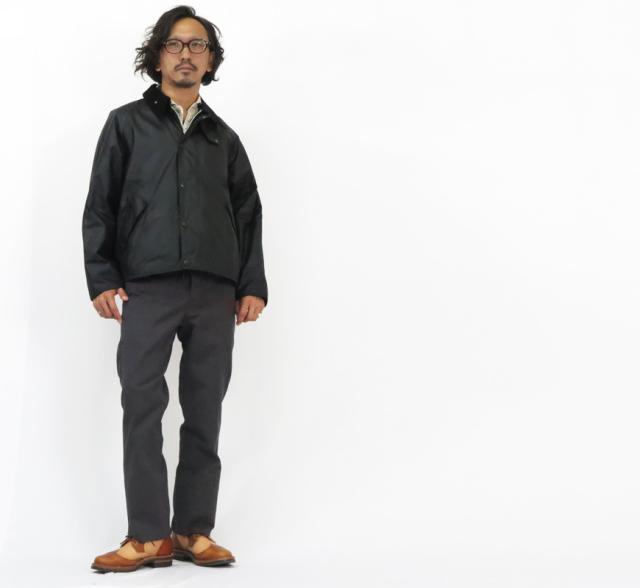 Barbour TRANSPORT ワックスコットン ショートブルゾン 232MWX1678 3955014