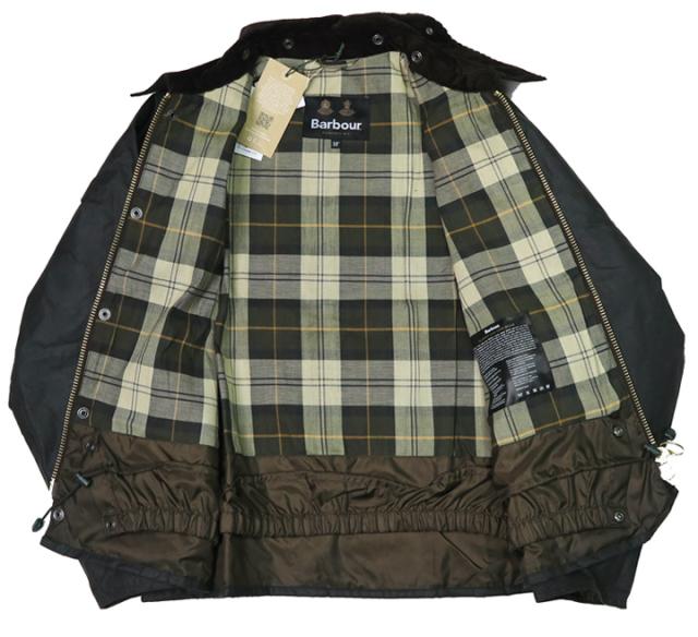 Barbour TRANSPORT ワックスコットン ショートブルゾン 232MWX1678 3955014