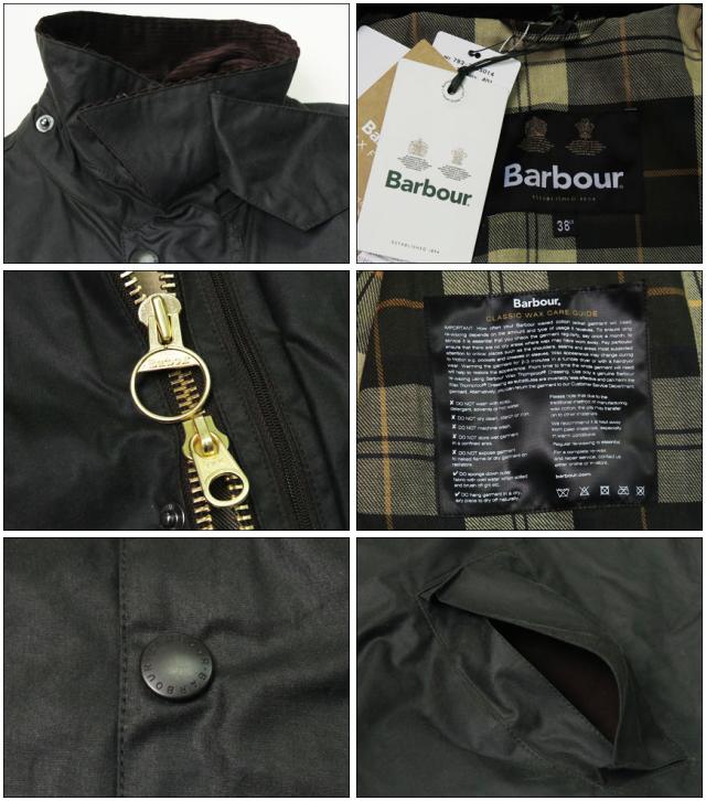 Barbour TRANSPORT ワックスコットン ショートブルゾン 232MWX1678 3955014